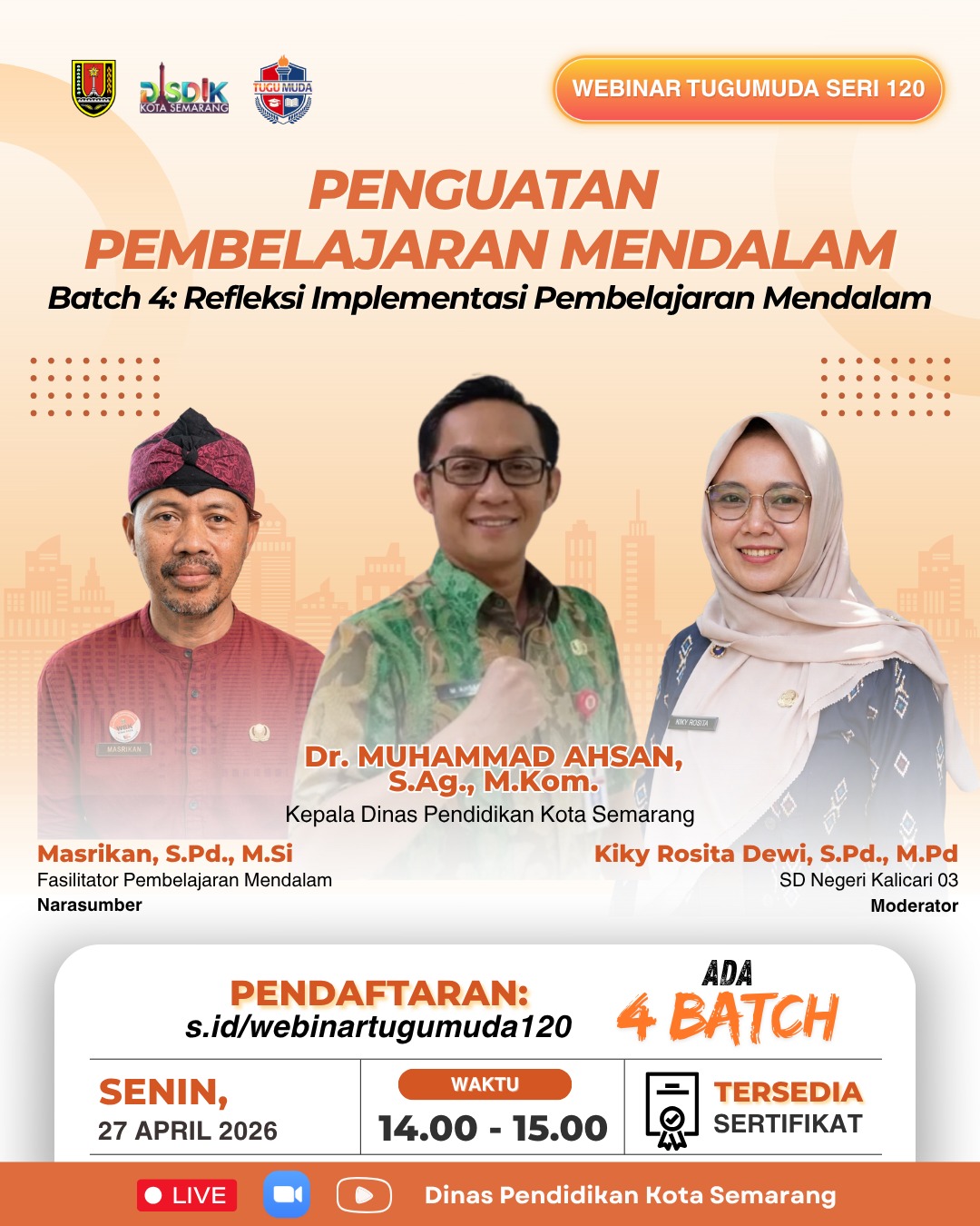 WEBINAR KOMBEL TUGUMUDA SERI KE-120